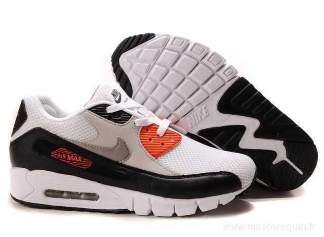 nike air 90 chaussures actuelles rouge et noir max (1)